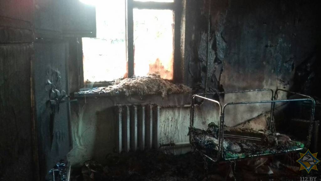 Пожарный извещатель спас многодетную семью в Сморгонском районе