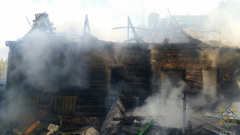 На пожаре в Рогачевском районе погиб трехлетний ребенок