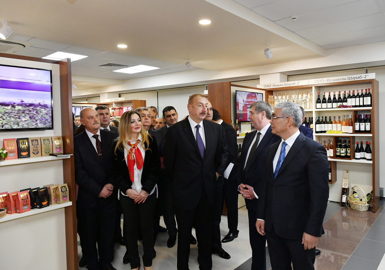 Лукашенко и Алиев встретились во Дворце независимости