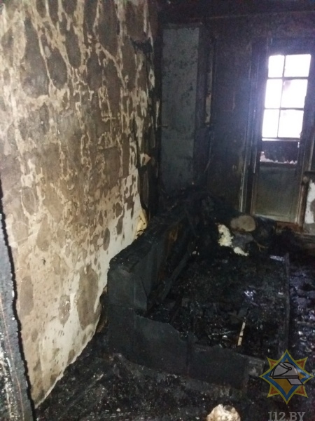 В Кобрине из-за пожара эвакуировали 11 человек
