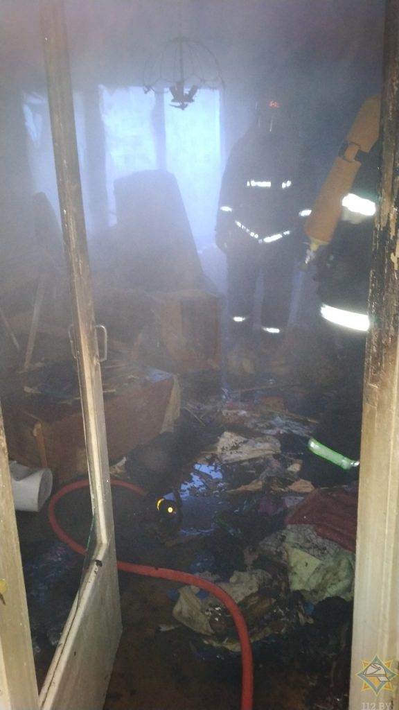 На пожаре в Фаниполе спасли шесть человек
