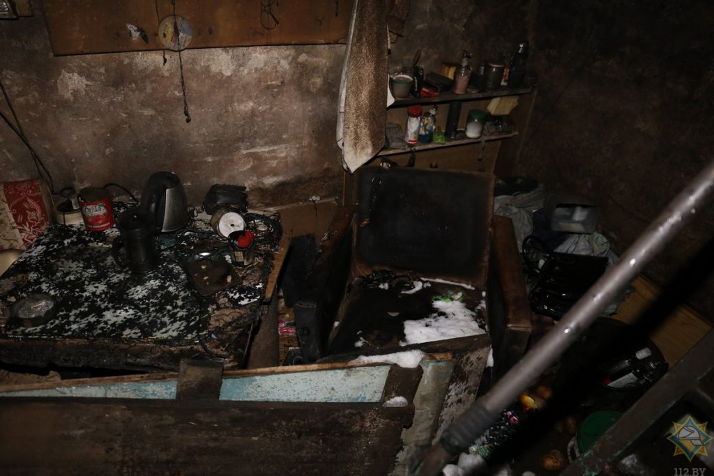 В Гродно курение в гараже привело к пожару и ожогам