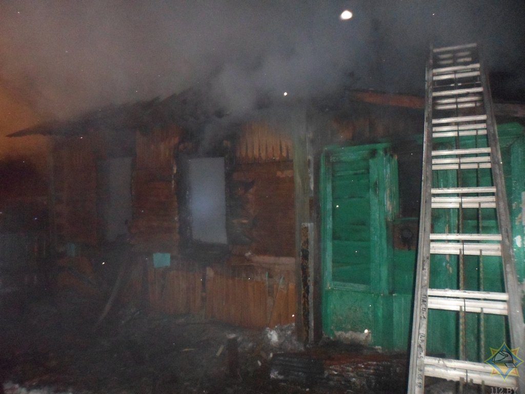 В Жлобинском районе на пожаре погиб пенсионер