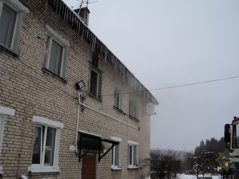Пятерых спасли и эвакуировали на пожаре квартиры в Витебске