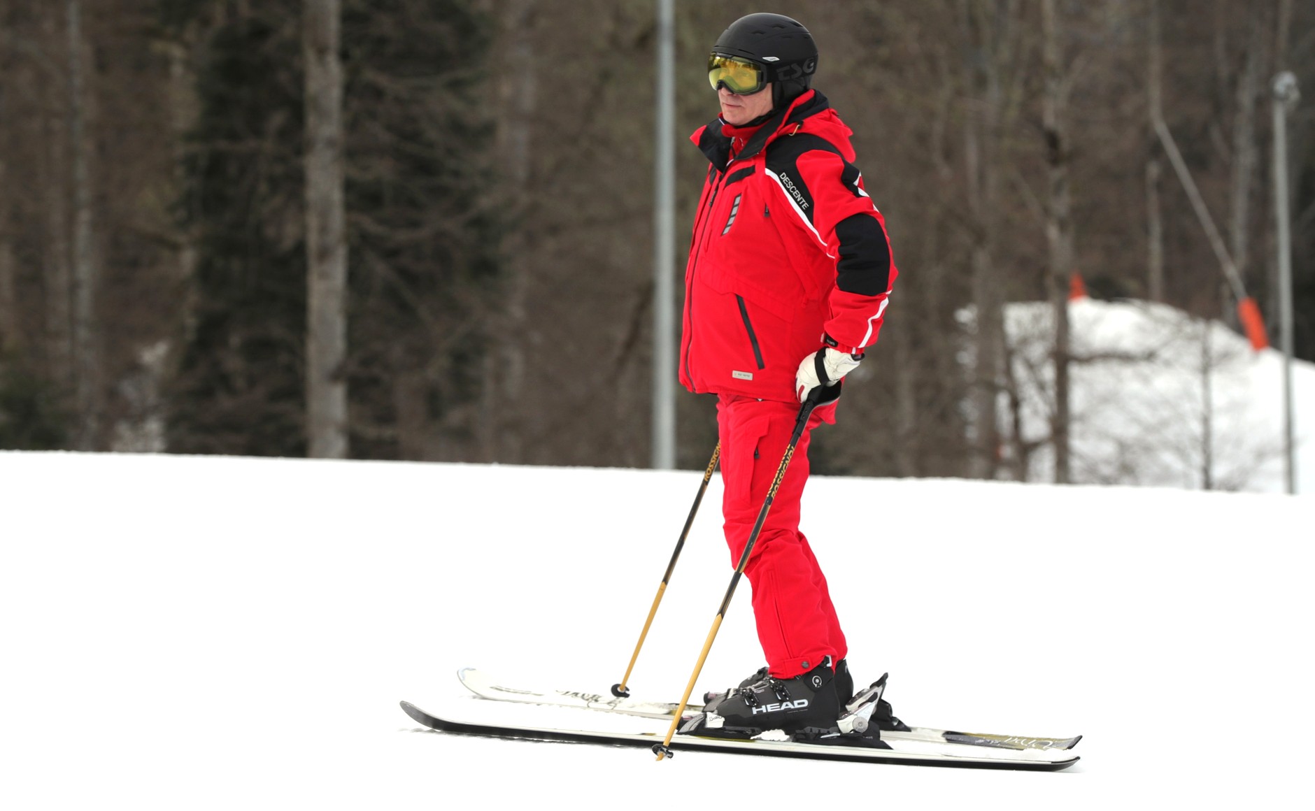 Фотофакт: Путин, Коля и Александр Лукашенко катаются на лыжах