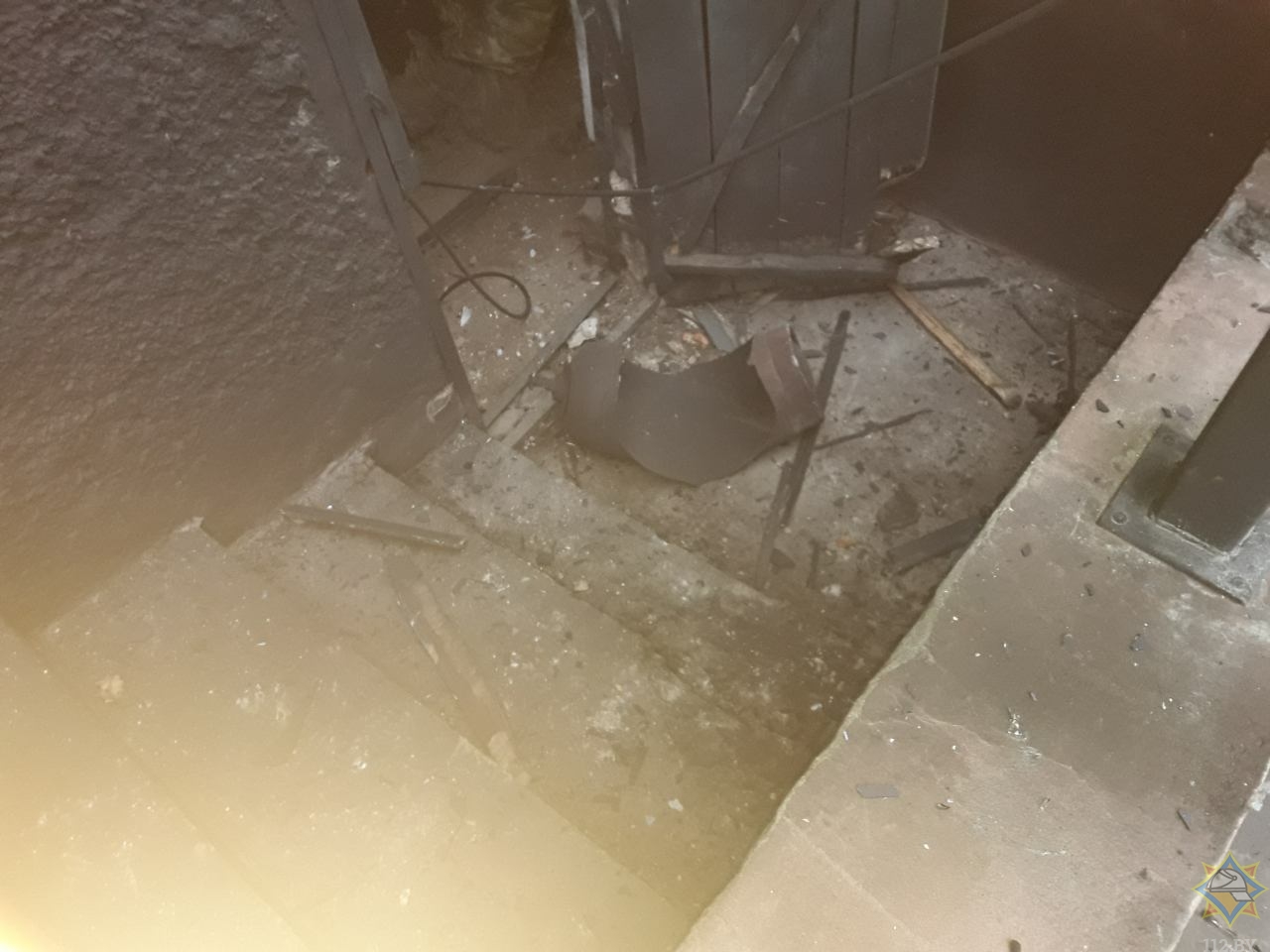 Баллон газа взорвался около жилого дома в Слуцке