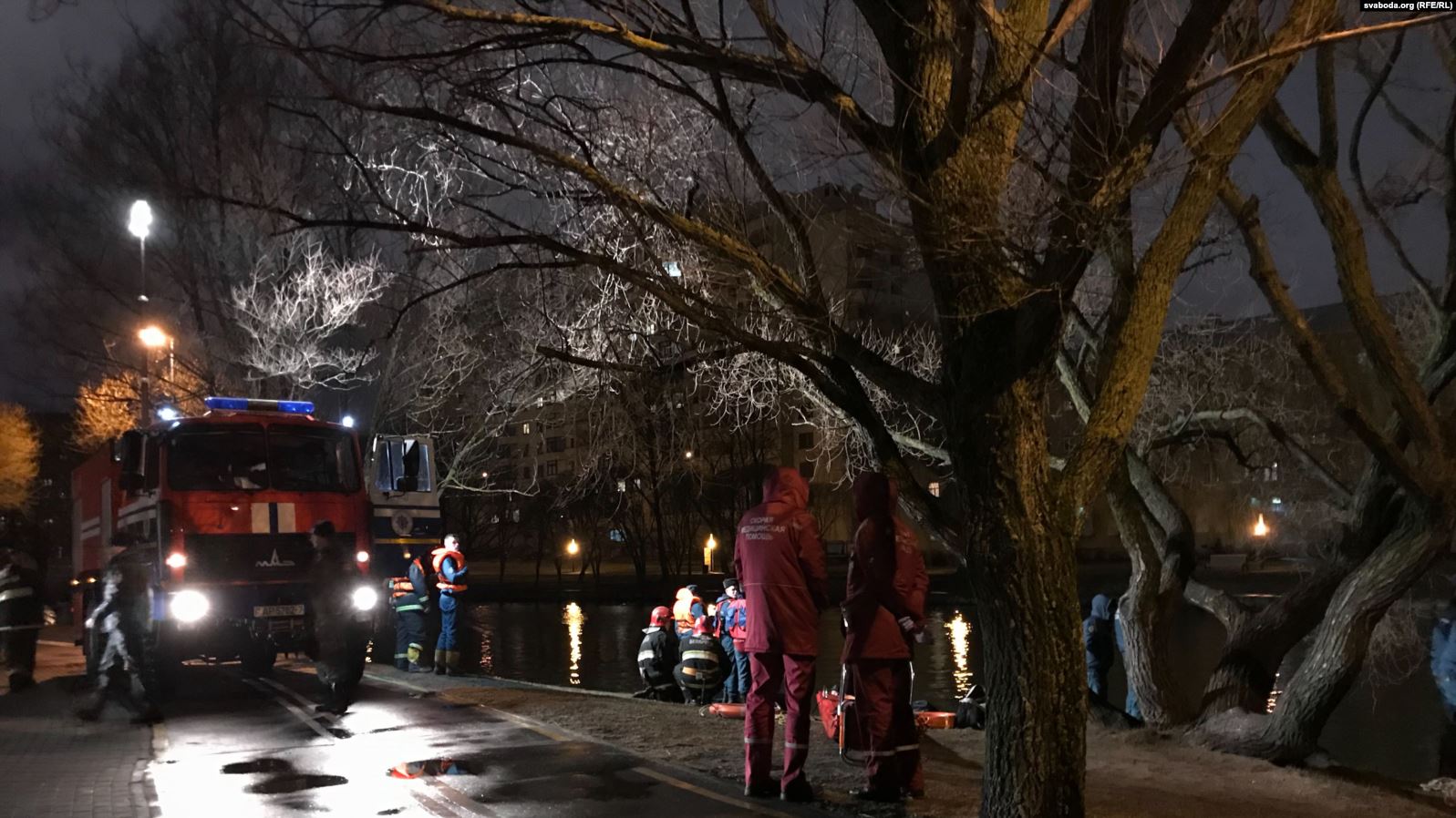 В центре Минска в реке утонул человек