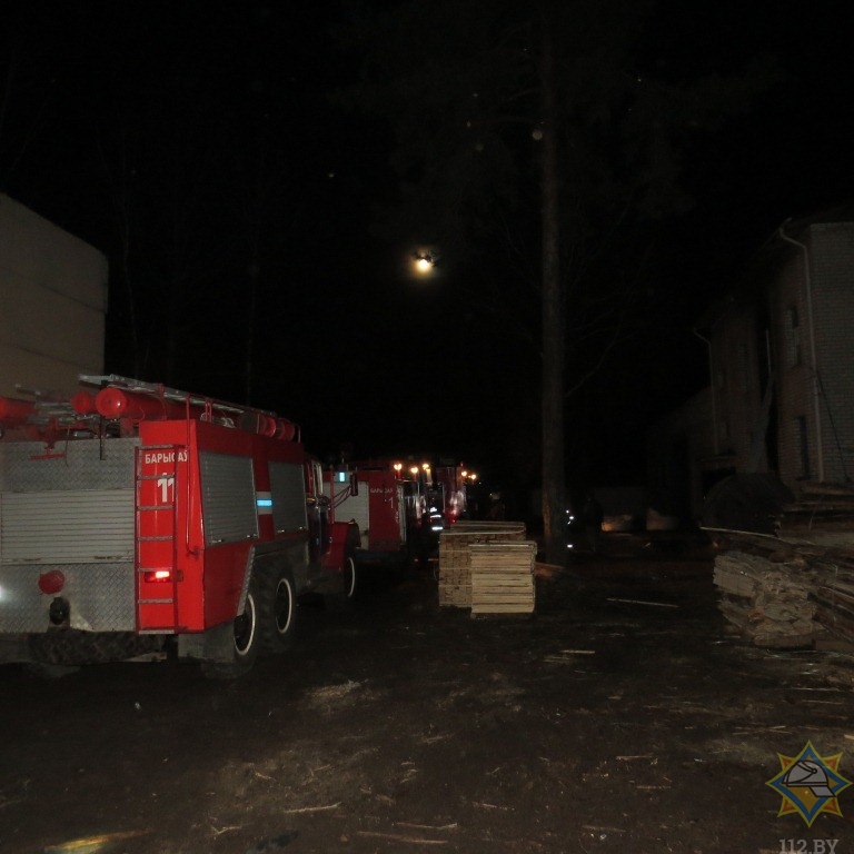 В Борисове на пожаре спасены три человека, один погиб