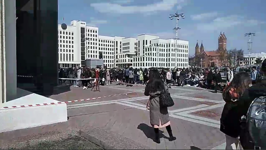 В Минске эвакуировали педуниверситет из-за снаряда времен войны