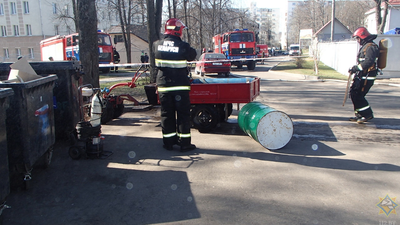 МЧС предотвратило взрыв газа в Минске
