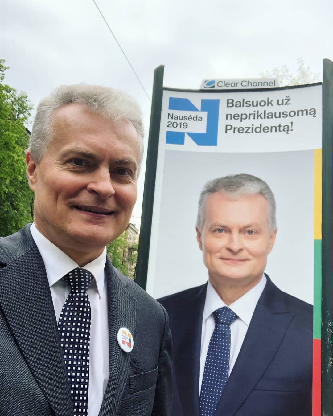 Ингрида Шимоните и Гитанас Науседа проходят во второй тур президентских выборов в Литве