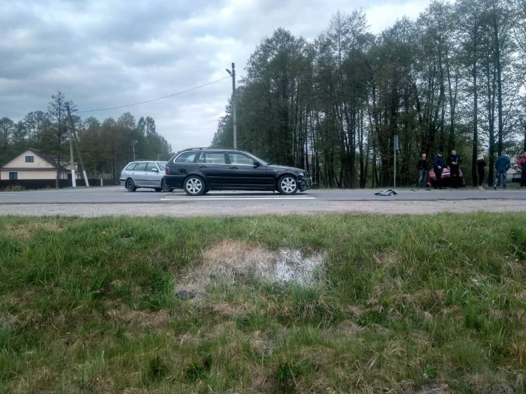 В Ганцевичах столкнулись три автомобиля