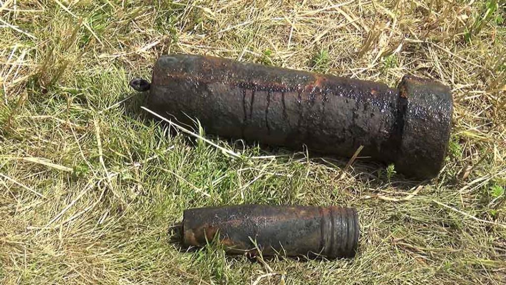 На городском пляже в Орше нашли снаряды времен ВОВ