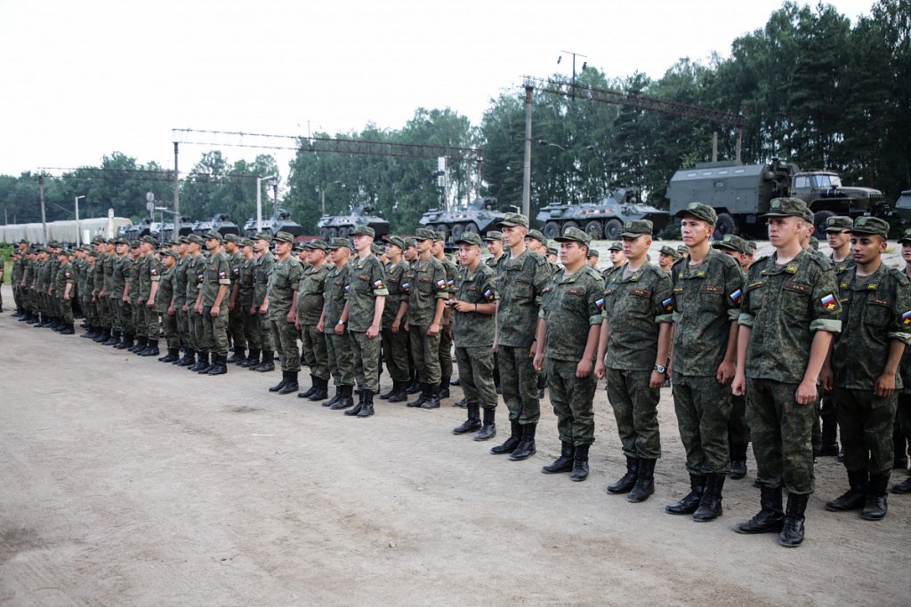 В Беларусь прибыли российские военные