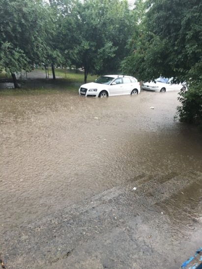 Ливни подтопили несколько городов в Беларуси