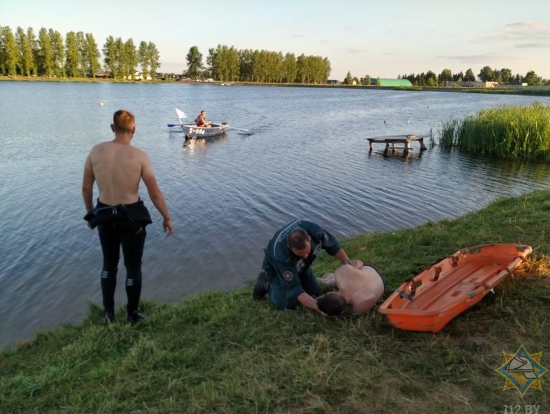 Мужчина чуть не утонул в Витебске