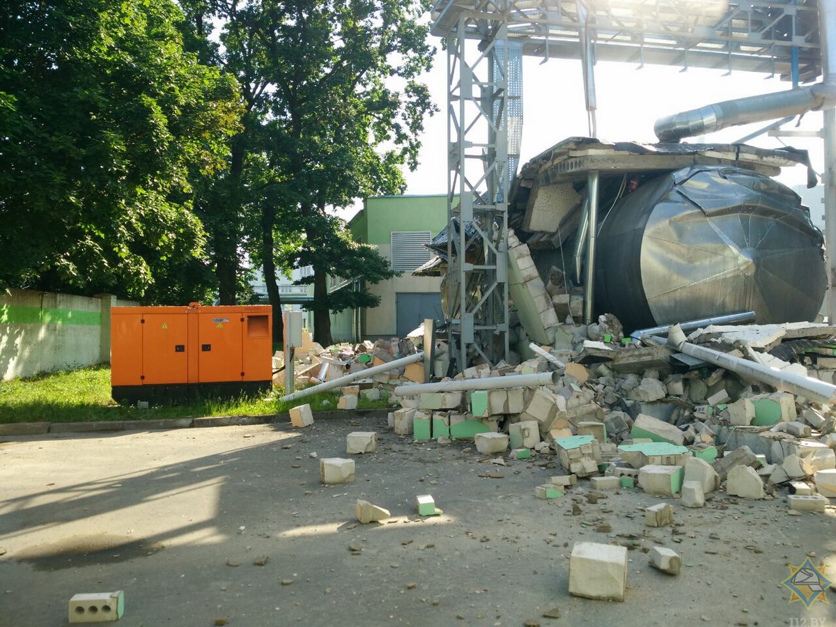 Сильный взрыв прогремел на "Мостовдреве"