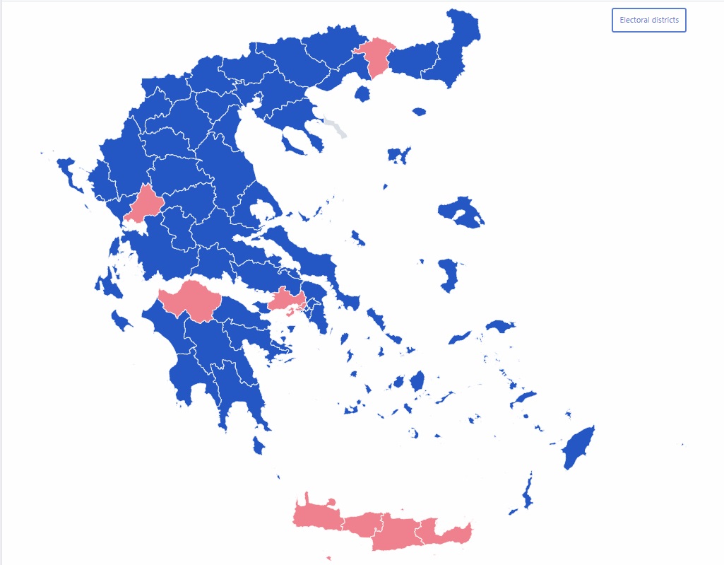 На выборах в Греции побеждает оппозиция