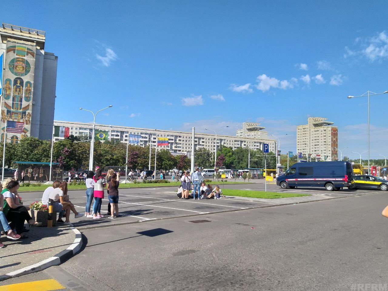 В Минске заминировали торговые центры