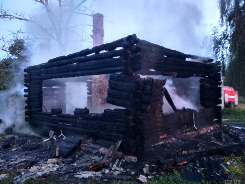 Мужчина проснулся в горящем доме в Толочинском районе