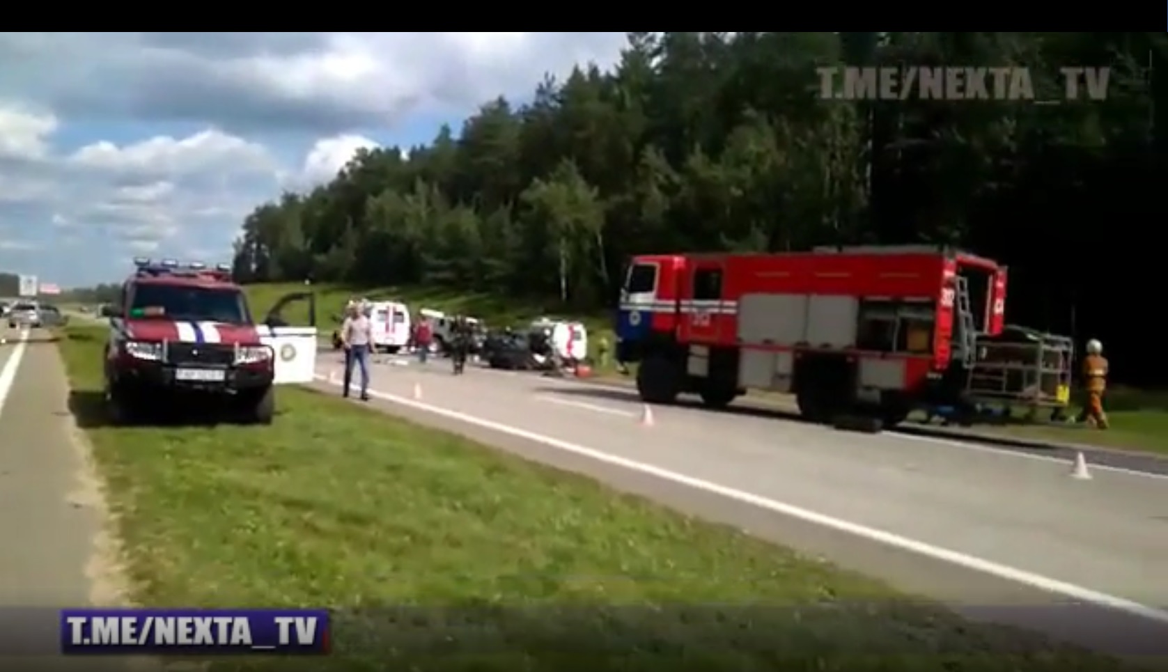 Жуткое ДТП произошло под Минском на трассе М3: женщина погибла