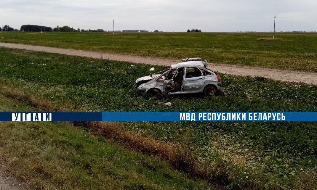 Обгон по обочине в Слуцком районе: водитель погиб, трое пассажиров в больнице