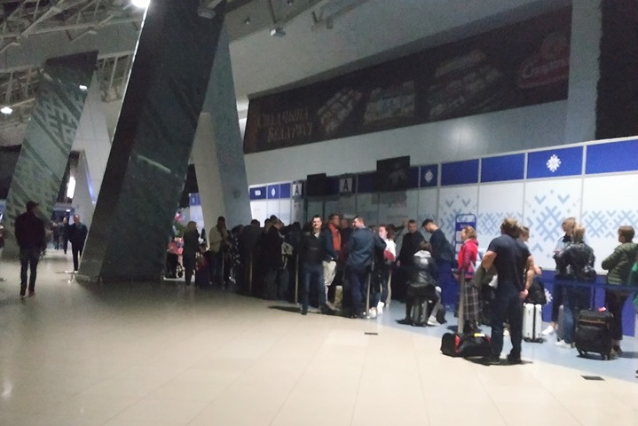 В Национальном аэропорту Минска пропадало электричество