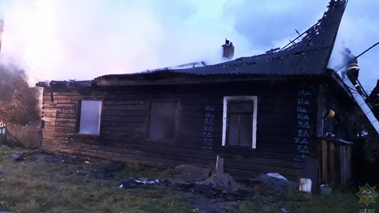 Мужчина обгорел в Мозырском районе