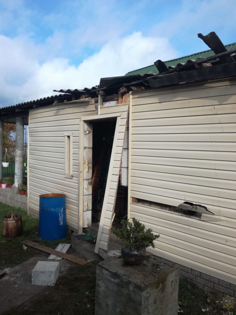 Отопительный котел взорвался в жилом доме в Лидском районе