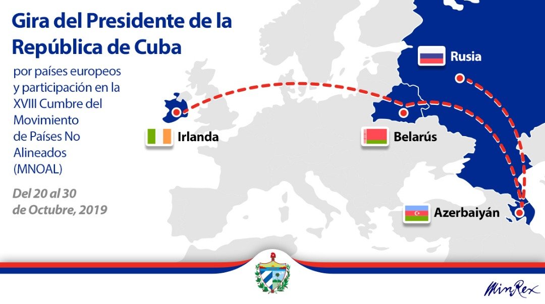 Президент Кубы посетит Беларусь на следующей неделе