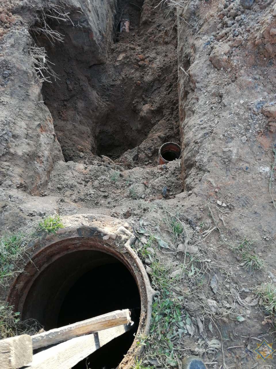 МЧС откопало мужчину в Солигорском районе