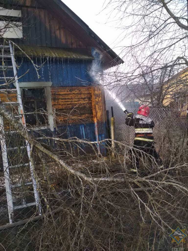 Пожар в Толочинском районе закончился смертью мужчины