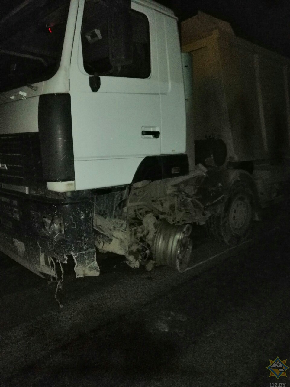 Легковушка попала под МАЗ в Смолевичском районе