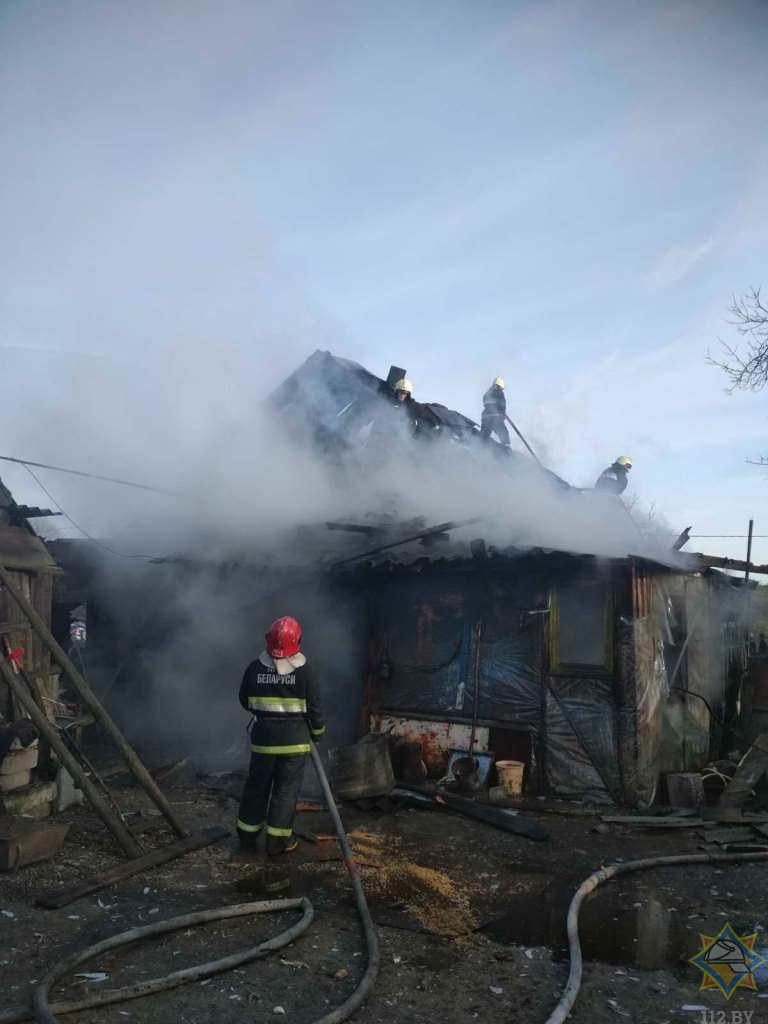 Пожар в Толочинском районе закончился смертью мужчины