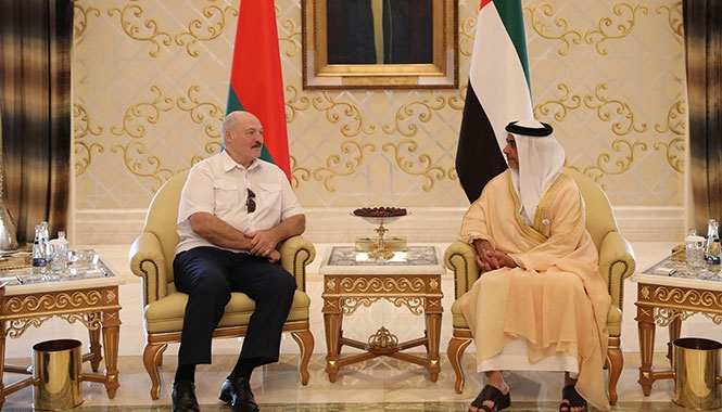 Лукашенко прилетел в Эмираты