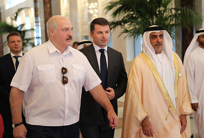 Лукашенко прилетел в Эмираты