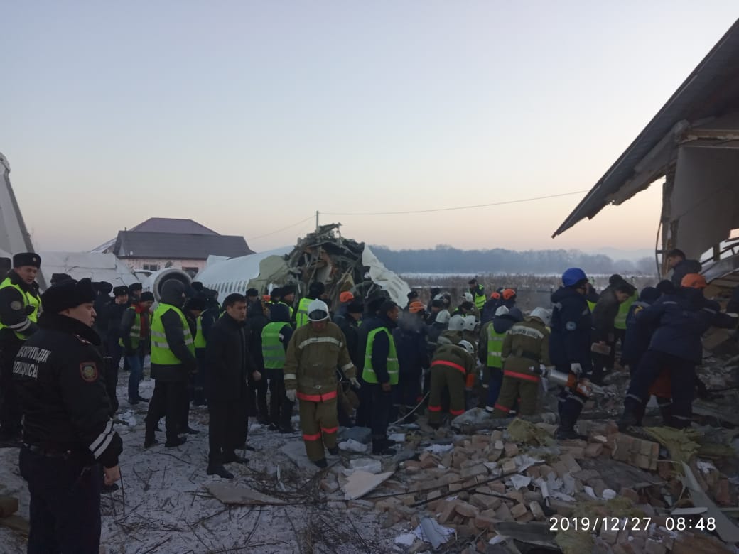 В Казахстане разбился самолет с пассажирами