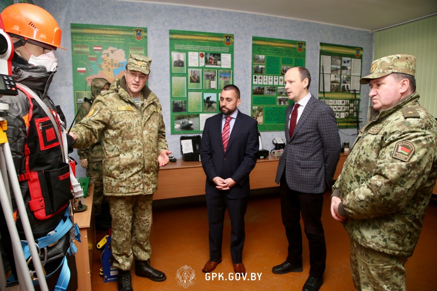 Беларусские пограничники получили оборудование от Минэнерго США