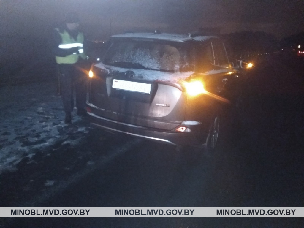 Под Минском пешеход погиб после двойного наезда