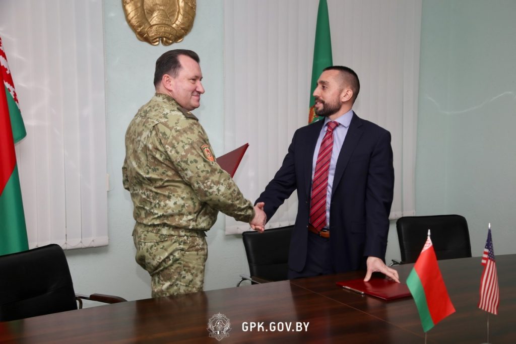 Беларусские пограничники получили оборудование от Минэнерго США
