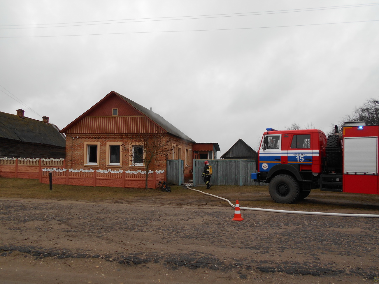 Пенсионер погиб на пожаре в деревне Гадичево