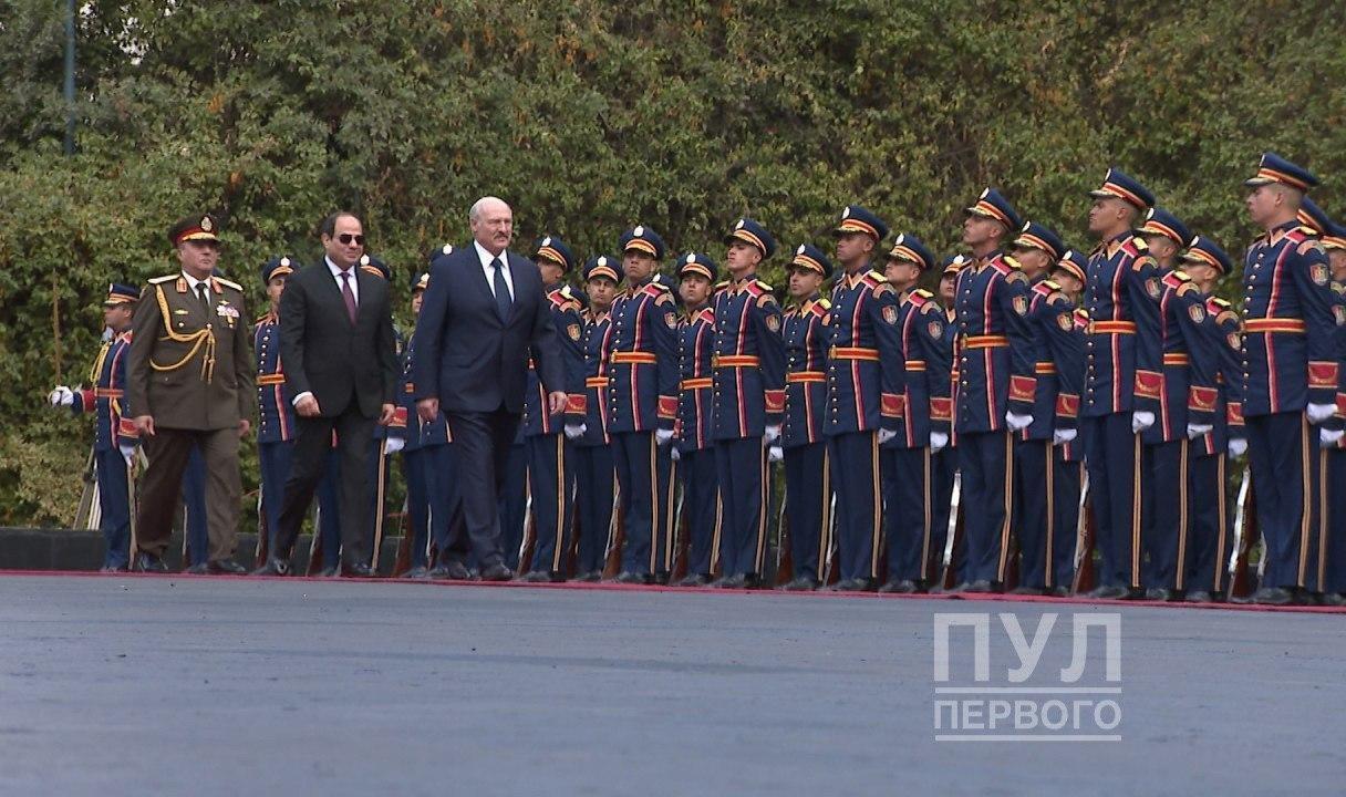 Лукашенко провел переговоры с президентом Египта