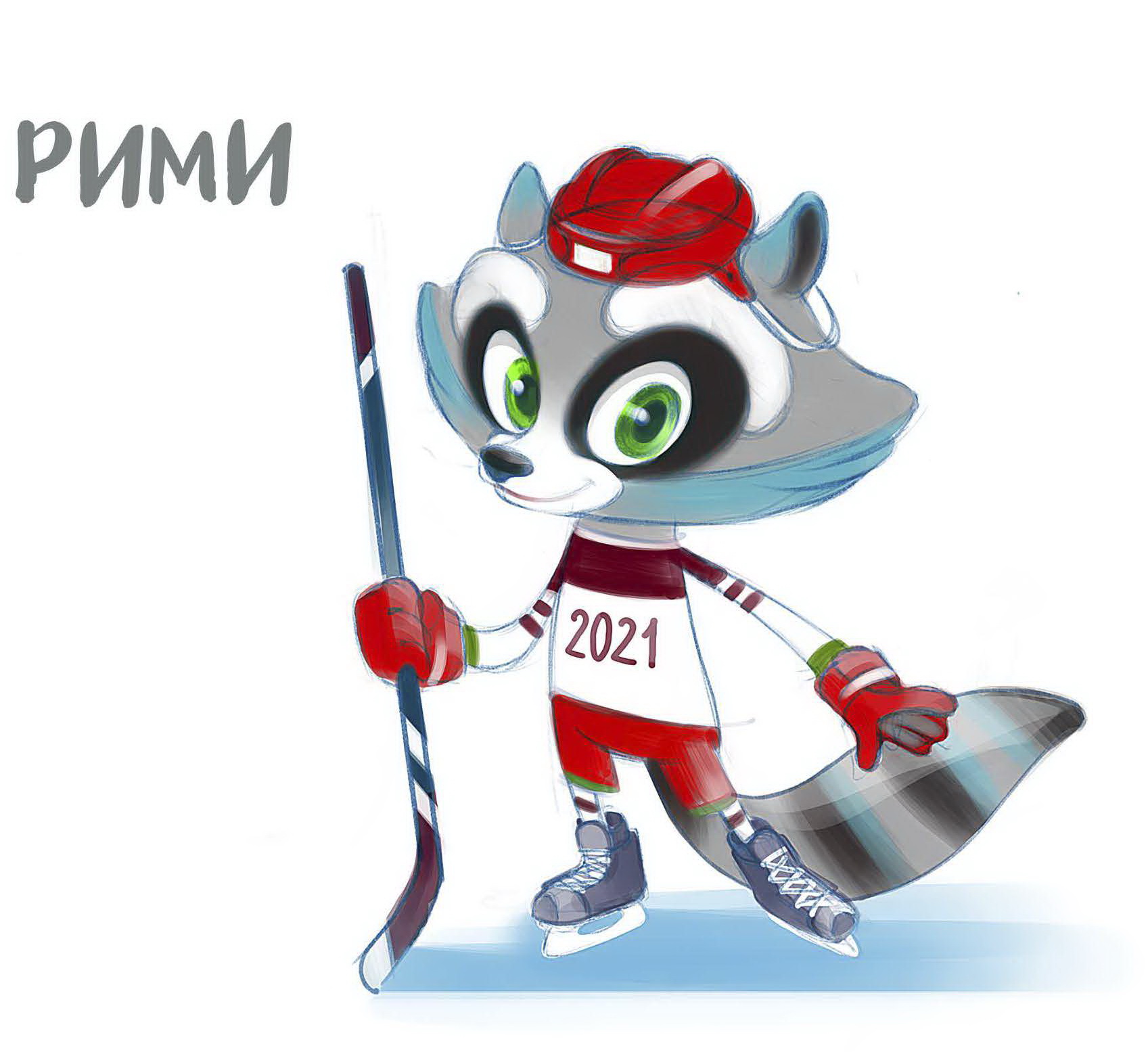 В Минске представили талисман Чемпионата мира по хоккею 2021 года