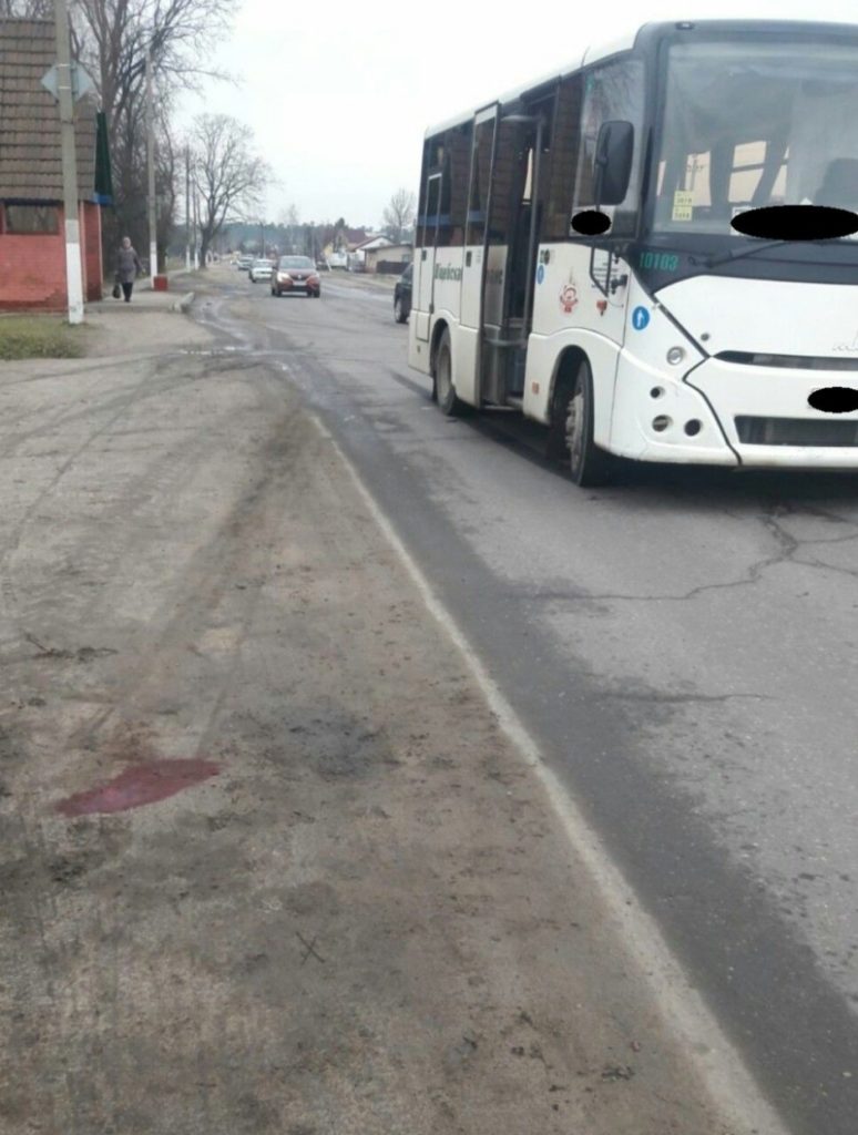 В Полоцке автобус сбил выбежавшую на дорогу девочку