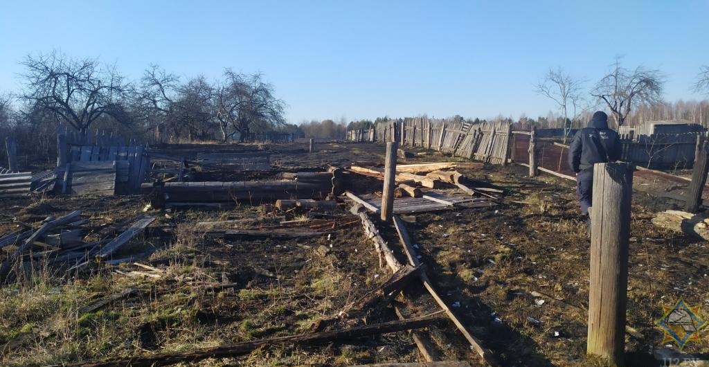 Два человека пострадали из-за пожаров травы в Могилевской области