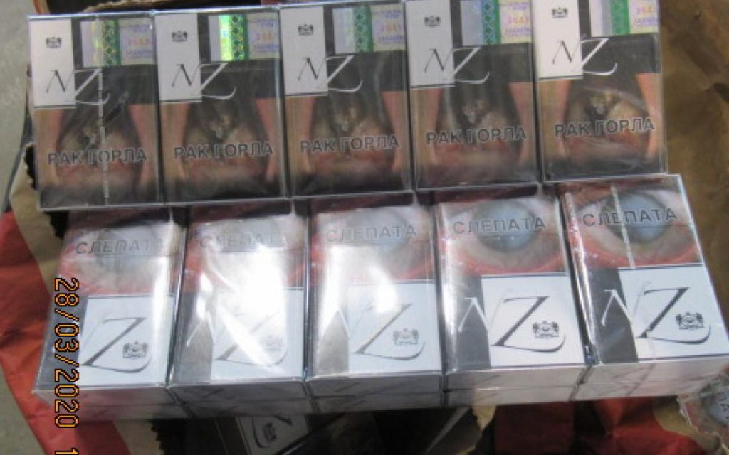 В Латвии перехватили крупную партию контрабандных сигарет из Беларуси