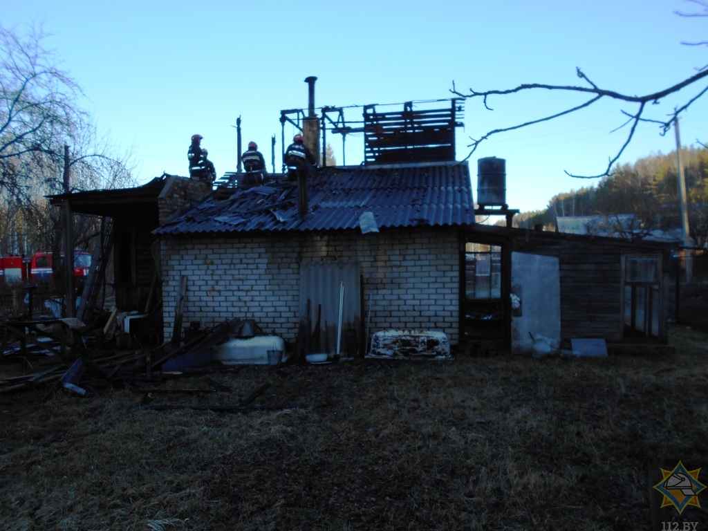 Мужчина погиб на пожаре дачного дома в Могилевском районе