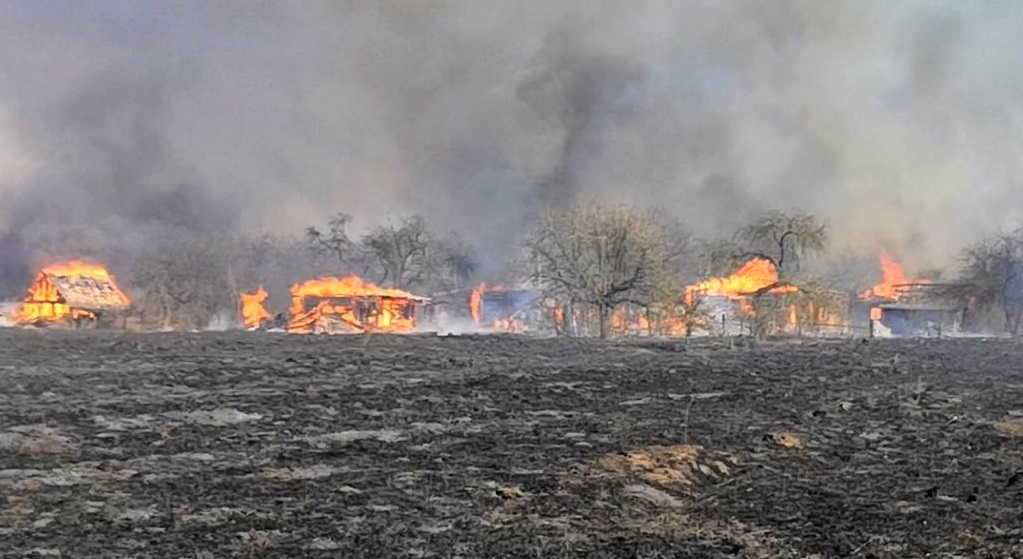 СК завел дело на пенсионера, из-за которого сгорела деревня в Щучинском районе