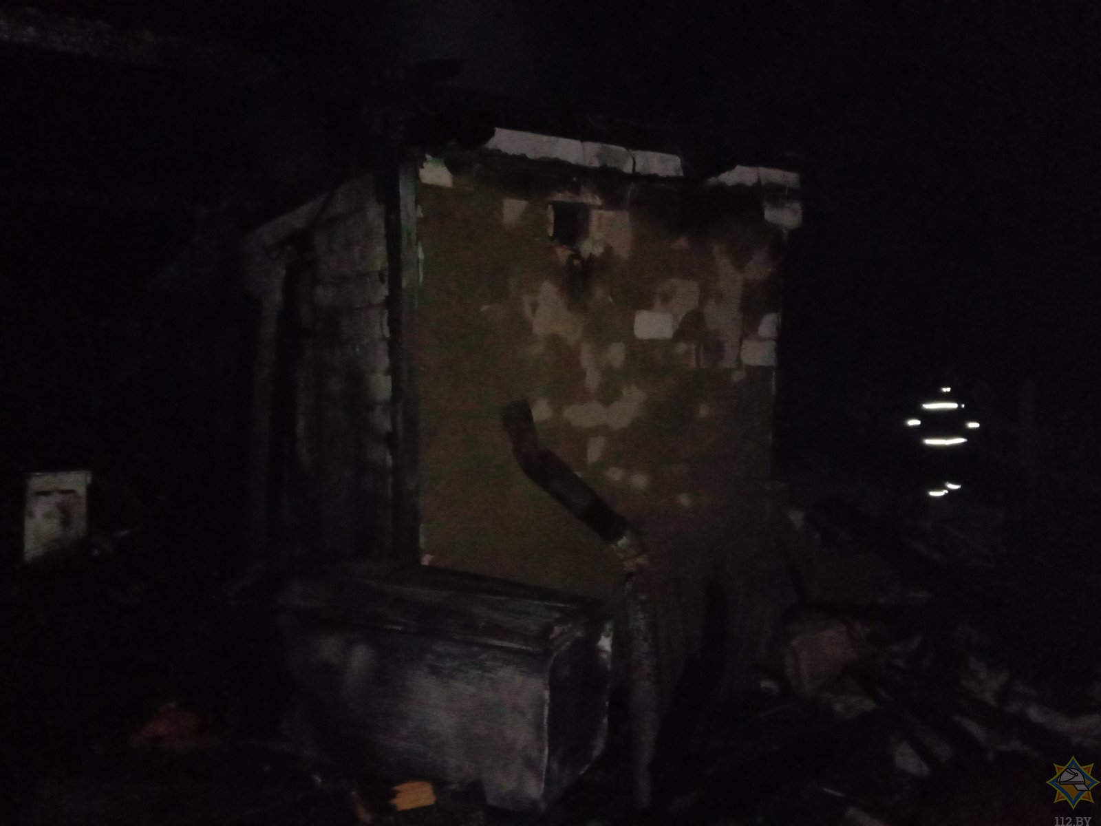 Два человека погибли на пожаре под Бобруйском