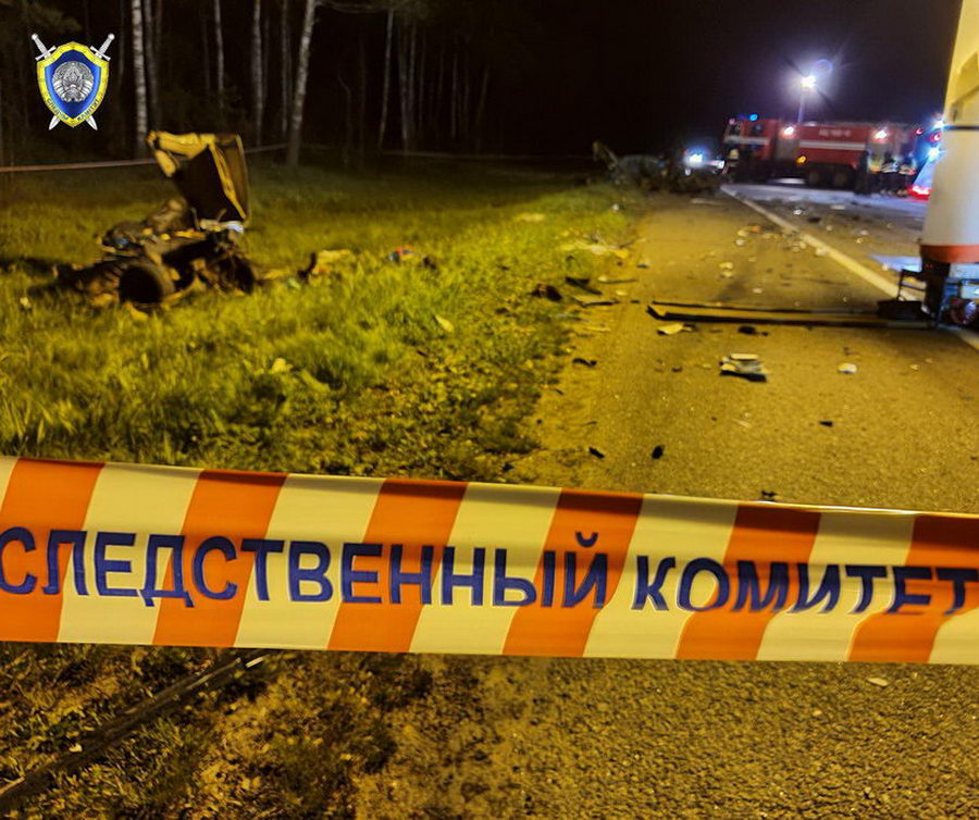 Шесть человек погибли в ДТП в Минской области